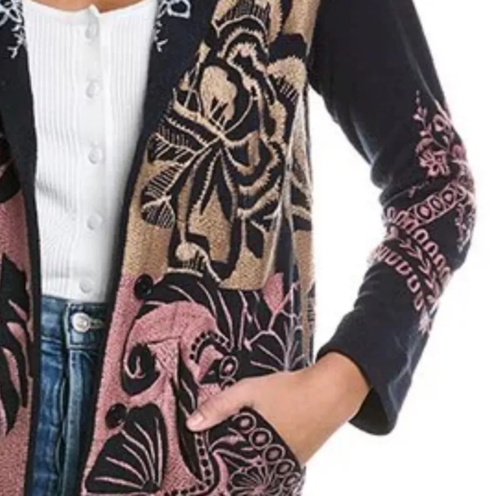 Johnny Was Embroidered Harlow Jacket Size M - Picture 11 of 15